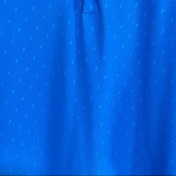 Nike Golf Tour Performance Dri-Fit Men's XXL 2XL Blue Short Sleeve Golf Polo - Picture 2 of 7